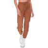 Forever 21 Women’s Waffle Knit Cargo Joggers(Rust)
