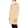 Forever 21 mens Notched Double-breasted Coat(Camel)