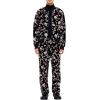Forever 21 mens Sequin Floral Bomber Jacket(Black/Multi)