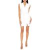 Forever 21 Women’s Sleeveless Blazer Mini Dress(Ivory)