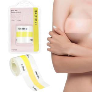 Body Tape – 1pk Comfortable Body Tape for Skin | Easy Application for Breast, Fabric, Face Lift Tape, Fashion Tape for Dresses (Nude)(CLEAR)