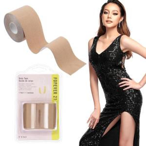 Body Tape – 1pk Comfortable Body Tape for Skin | Easy Application for Breast, Fabric, Face Lift Tape, Fashion Tape for Dresses (Nude)(NUDE)