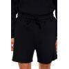 Forever 21 Men’s Drawstring Cotton-Blend Shorts(Black)