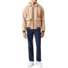 Forever 21 Men’s Faux Shearling Zip-up Jacket(Khaki)