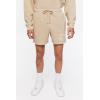 Forever 21 Men’s Fleece Flocked Still Going Graphic Shorts(Taupe)