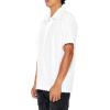 Forever 21 Men’s Textured Button-Front Shirt(White)