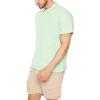 Forever 21 Mens Textured Polo Shirt(Mint)