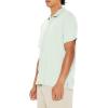 Forever 21 Mens Textured Polo Shirt(Pistachio)