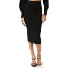 Forever 21 Women’s Turtleneck Sweater & Skirt Set(Black)