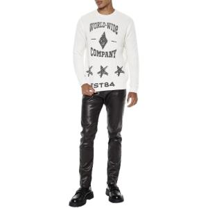 Forever 21 Men’s Coated Slim-fit Jeans(Brown)