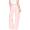 Forever 21 Womens Oversized Wideleg Jogger with Cargo Pockets(Pink)
