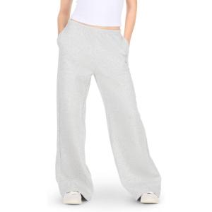 Forever 21 Womens Wide Leg Jogger with Graphics(Grey)