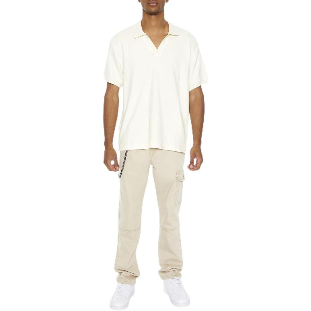 imageForever 21 Mens Slimfit Wallet Chain JeansTaupe