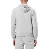 Forever 21 Men’s Basic Heathered Drawstring Hoodie(Heather Grey)