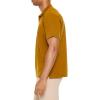 Forever 21 Men’s Cotton-Blend Polo Shirt(Coffee)