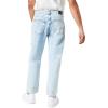 Forever 21 Men’s Distressed Slim-fit Jeans(Light Denim)