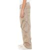 Forever 21 Men’s Mid-Rise Straight Cargo Jeans(Taupe)