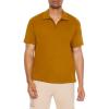 Forever 21 Men’s Cotton-Blend Polo Shirt(Coffee)
