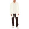 Forever 21 Men’s Fisherman Cardigan Sweater(Cream)