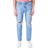 Forever 21 Mens Distressed Straight-Leg Jeans_Old(Light Denim)