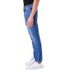 Forever 21 Mens Distressed Straight-Leg Jeans_Old(Medium Denim)