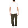 Forever 21 Mens Slim-fit Drawstring Cargo Pants(Olive)