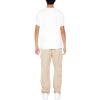 Forever 21 Mens Slim-fit Drawstring Cargo Pants(Taupe)