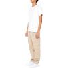 Forever 21 Mens Slim-fit Drawstring Cargo Pants(Taupe)