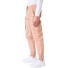 Forever 21 Womens Cargo Drawstring Joggers(Light Brown)