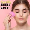 Macaroon Beauty Sponge Set – 8pc Makeup Applicators For Blending & Mattifying – Pink Macaron Beauty Blender Makeup Sponge Collection