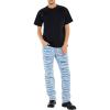 Forever 21 Men’s Destroyed Slim-fit Mid-Rise Jeans(Indigo/Multi)