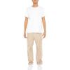 Forever 21 Mens Slim-fit Drawstring Cargo Pants(Taupe)