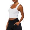 Forever 21 Women’s Ribbed Bustier Crop Top(White)