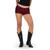 Forever 21 Womens Shorts with Sequins(Burgundy)