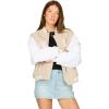 Forever 21 womens Oversized Corduroy Bomber Jacket(Gray)