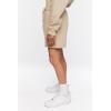 Forever 21 Mens Fleece Flocked Still Going Graphic Shorts(Taupe)