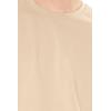 Forever 21 Mens Scoop Cotton Crew Tee(Brown)