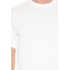 Forever 21 Mens Scoop Cotton Crew Tee(White)