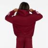 Forever 21 womens Oversized Hoodie With Graphic Screens(Burgundy)