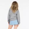 Forever 21 womens Sweater With Intarsia(Heather Grey)