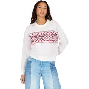 Forever 21 Womens Crew Neck Sweater(Ivory)