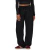 Forever 21 Womens Barrel Jogger with Oversized Fit(Black)