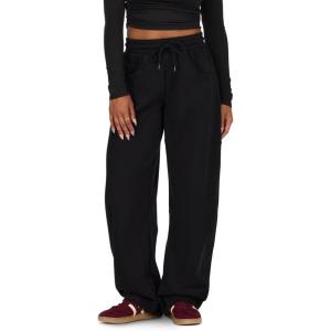 Forever 21 Womens Barrel Jogger with Oversized Fit(Black)