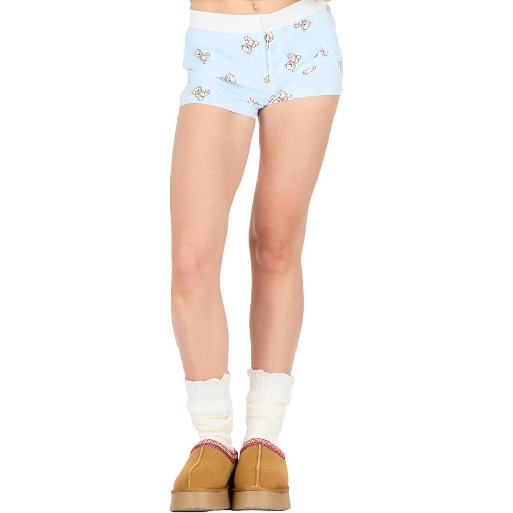 imageForever 21 Womens Printed BoyshortBlue