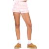 Forever 21 Womens Heart Pointelle Knit Shorts(Pink)