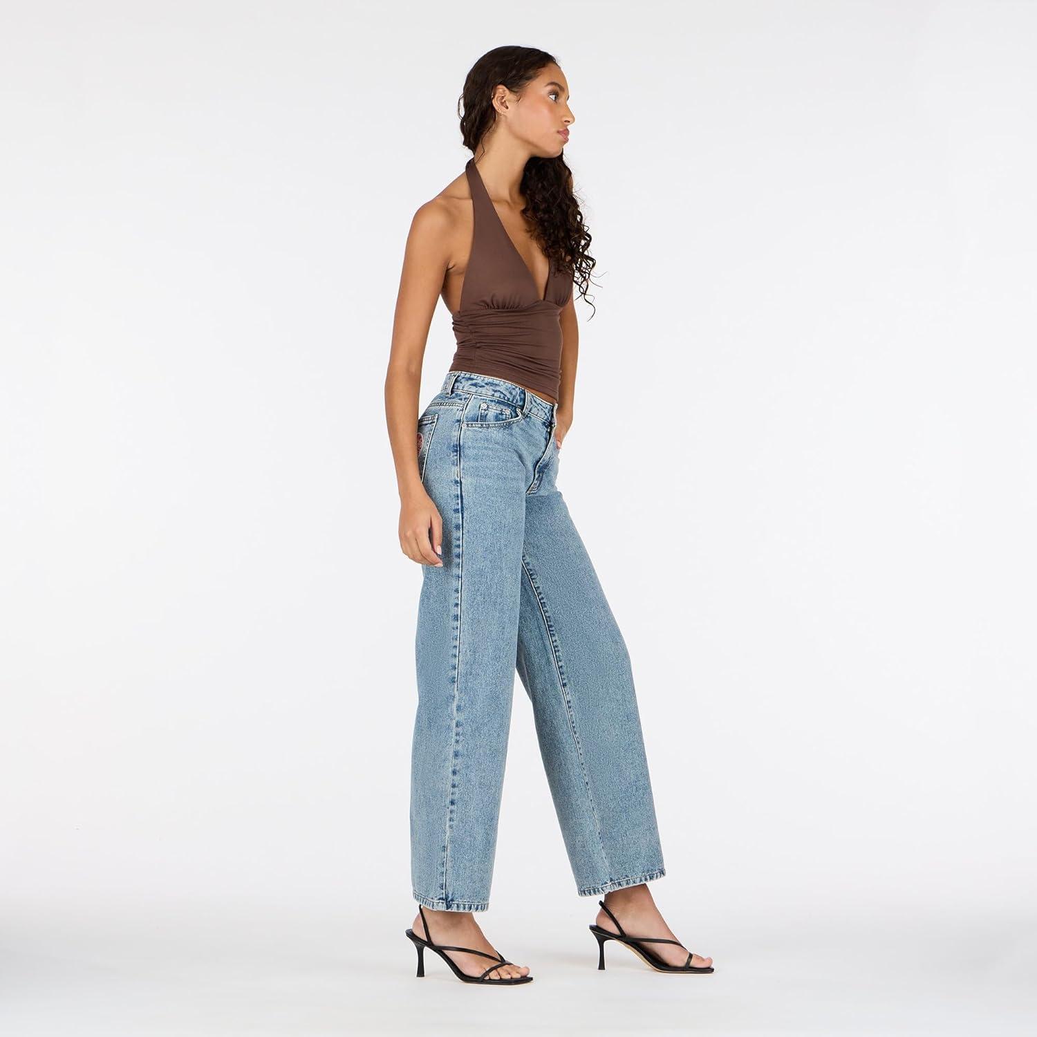 imageForever 21 Womens Halter Deep V Neck TopBrown