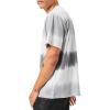 Forever 21 Mens Watercolor Striped Tee(Grey)