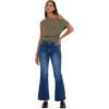 Forever 21 Womens Off-Shoulder Top with Banded Bottom(Green)