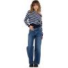 Forever 21 Womens Slouchy Off-The-Shoulder Sweater(Navy)