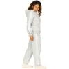 Forever 21 womens Zip-up Hoodie With Side Stripes(Grey)